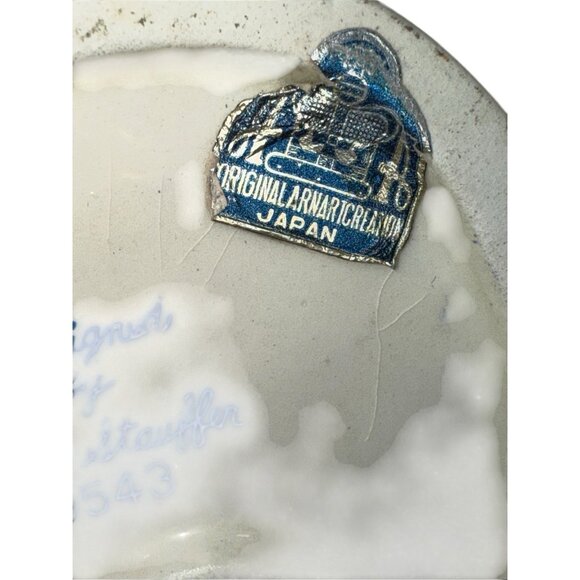 Vintage Erich Stauffer Figurine Girl Studying Arnart Creation Japan 1950's. 6' H - Picture 11 of 11